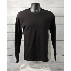 US Polo Association Men's Black Pullover Long Slee